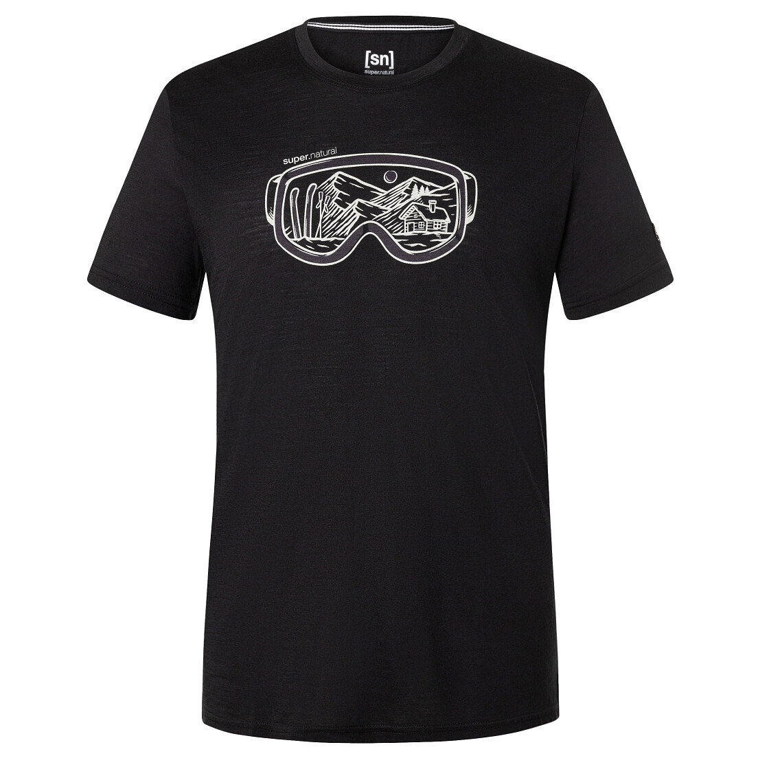 Рубашка из мериноса Super Natural Goggle Tee, цвет Jet Black/Feather Grey/Mysterioso
Рубашка из мериноса Super Natural Goggle Tee, цвет Jet Black/Feather Grey/Mysterioso