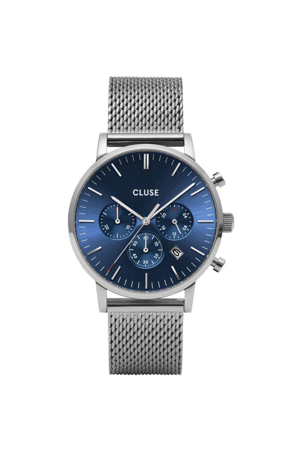 Модные аналоговые кварцевые часы Aravis из нержавеющей стали — Cw0101502004 Cluse, синий
Модные аналоговые кварцевые часы Aravis из нержавеющей стали — Cw0101502004 Cluse, синий