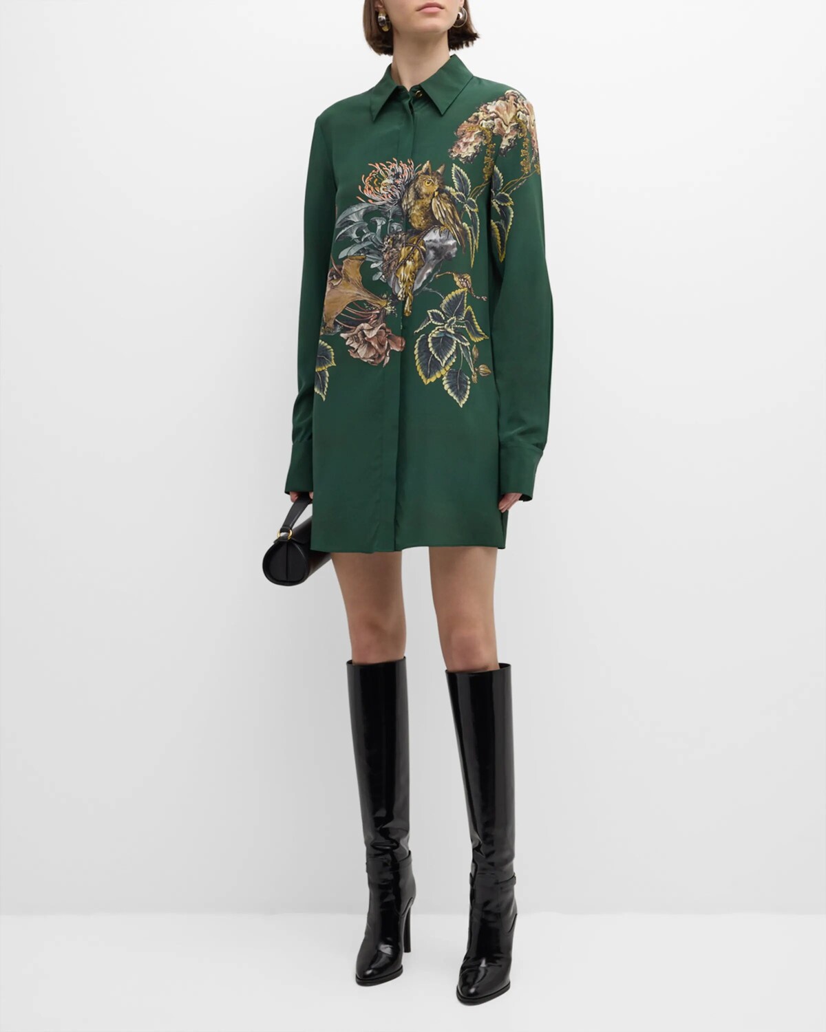 Платье-рубашка с лесным цветочным принтом Jason Wu Collection, цвет Hunter Green Multi
Платье-рубашка с лесным цветочным принтом Jason Wu Collection, цвет Hunter Green Multi