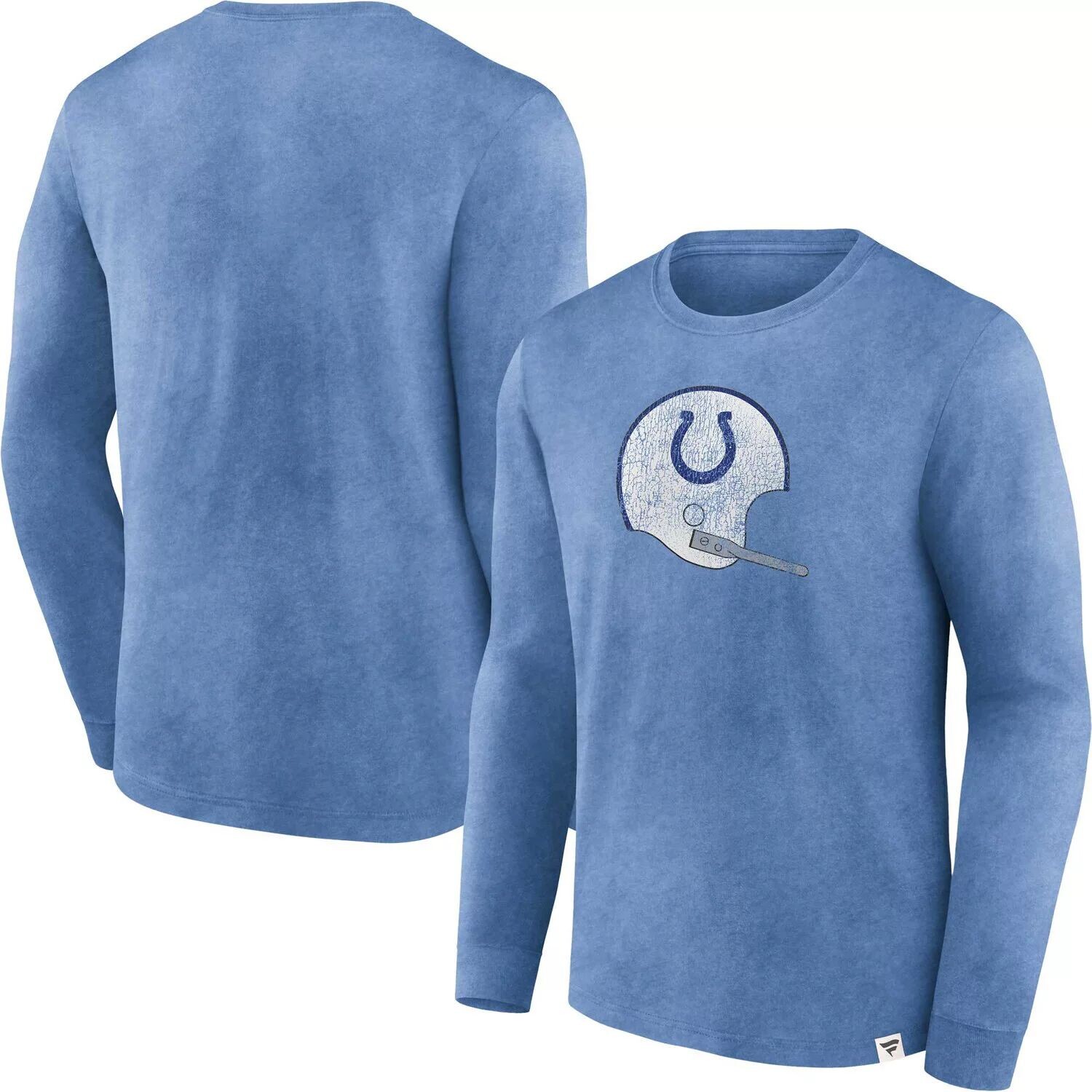 Мужская потертая футболка с длинными рукавами и фирменным логотипом Heather Royal Indianapolis Colts Fanatics
Мужская потертая футболка с длинными рукавами и фирменным логотипом Heather Royal Indianapolis Colts Fanatics