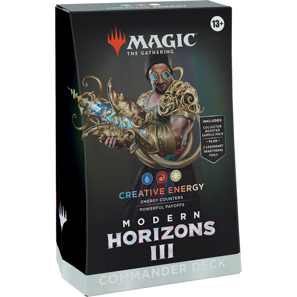 Карточная игра Wizards of the Coast MtG Modern Horizons 3: Commander Deck - Creative Energy
Карточная игра Wizards of the Coast MtG Modern Horizons 3: Commander Deck - Creative Energy