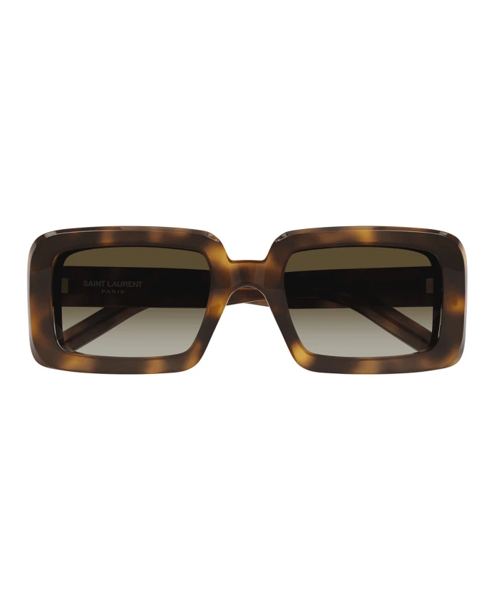 Прямоугольные солнцезащитные очки из ацетата Sunrise 012 Saint Laurent, коричневый
Прямоугольные солнцезащитные очки из ацетата Sunrise 012 Saint Laurent, коричневый