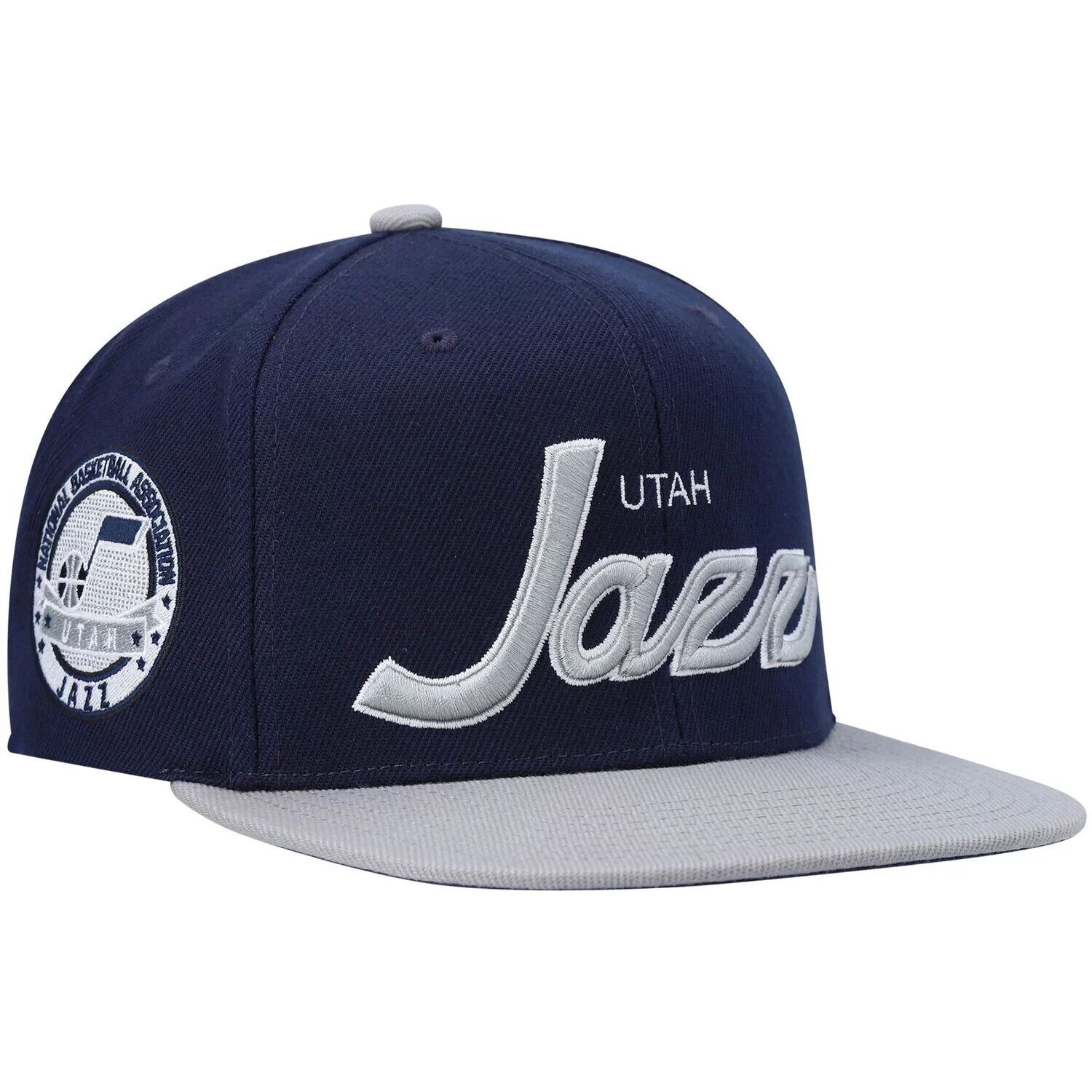 Мужская кепка Mitchell & Ness темно-синего/серого цвета с надписью Utah Jazz Spirit Snapback
Мужская кепка Mitchell & Ness темно-синего/серого цвета с надписью Utah Jazz Spirit Snapback