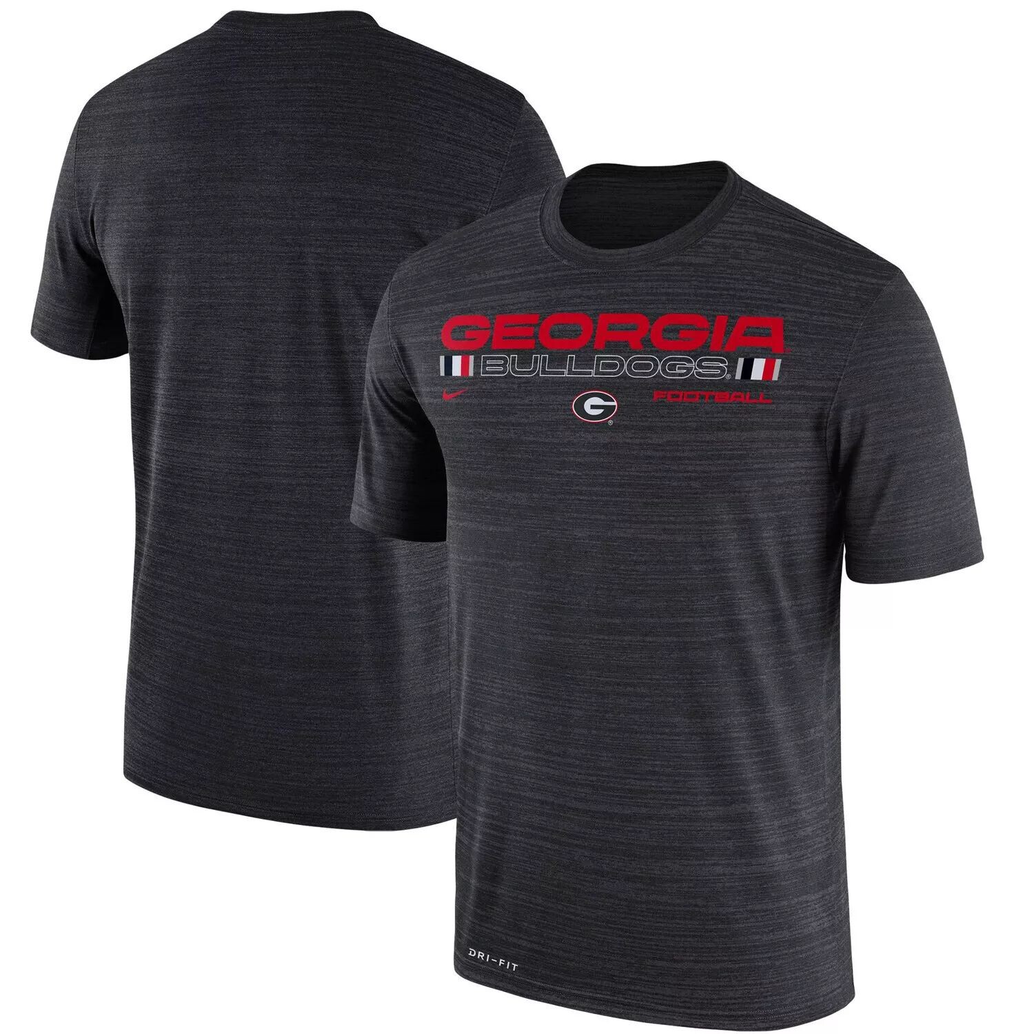 Мужская черная футболка Nike Georgia Bulldogs Velocity Legend Space-Dye Performance, Черный
Мужская черная футболка Nike Georgia Bulldogs Velocity Legend Space-Dye Performance, Черный
