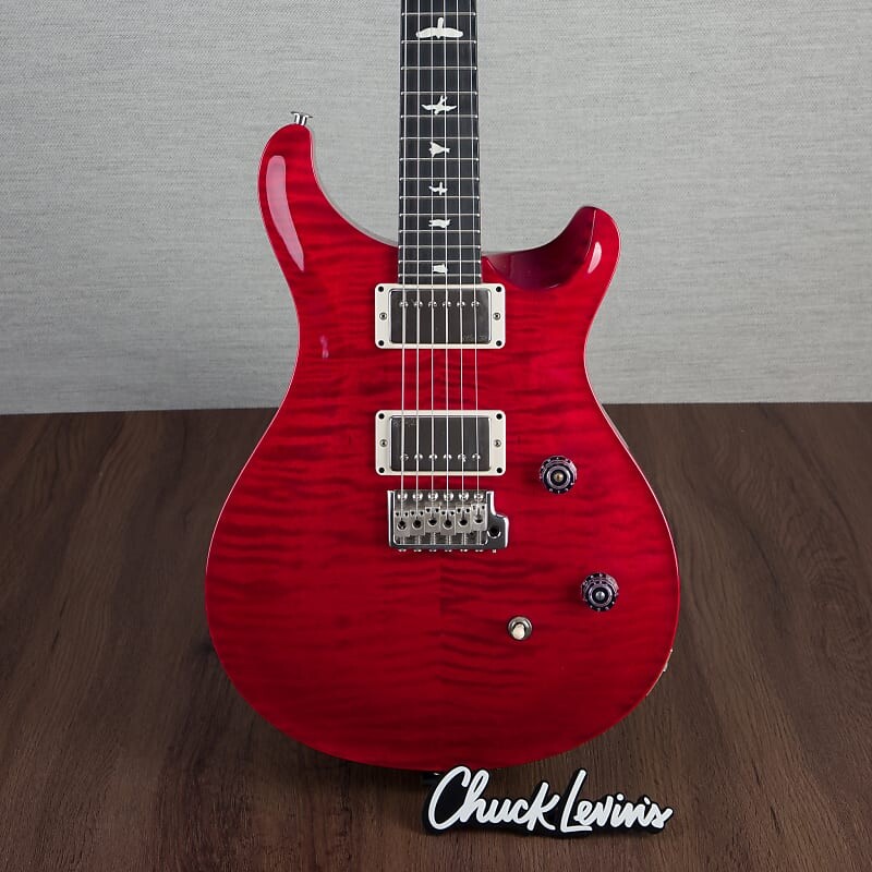 Электрогитара PRS CE24 Flame Maple Electric Guitar, Ebony Fingerboard - Scarlet Red - CHUCKSCLUSIVE - #230365235 - Display Model
Электрогитара PRS CE24 Flame Maple Electric Guitar, Ebony Fingerboard - Scarlet Red - CHUCKSCLUSIVE - #230365235 - Display Model
