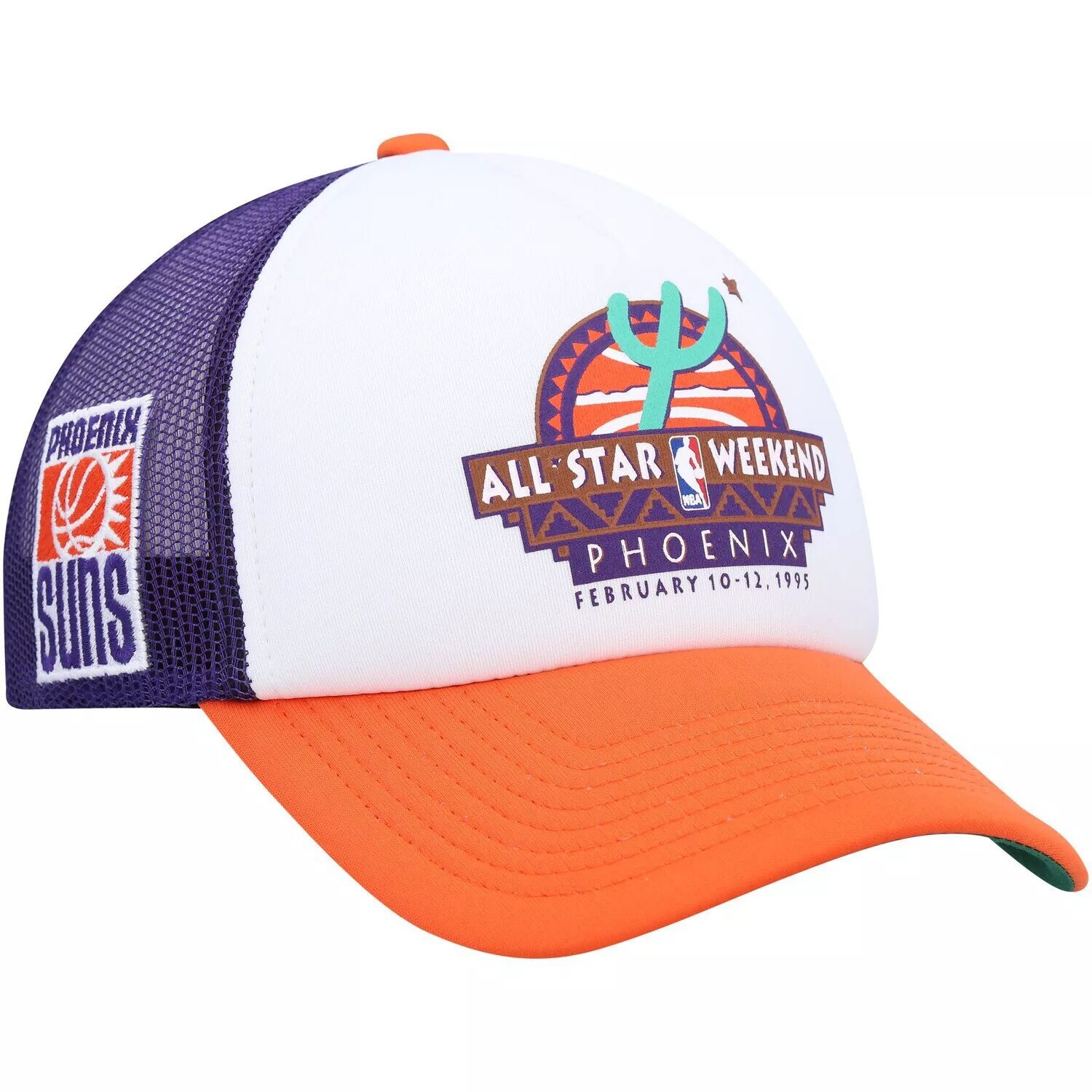 Мужская кепка Mitchell & Ness White Phoenix Suns из твердой древесины Classics Party Time Trucker Snapback Hat
Мужская кепка Mitchell & Ness White Phoenix Suns из твердой древесины Classics Party Time Trucker Snapback Hat