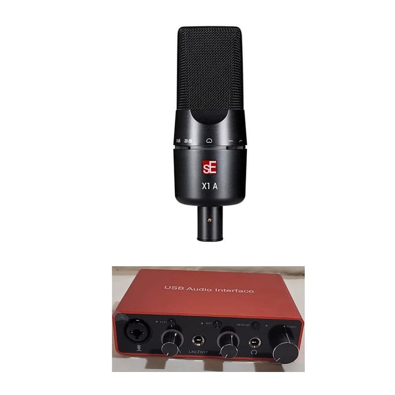 Конденсаторный микрофон sE Electronics X1 A Large Diaphragm Cardioid Condenser Microphone
Конденсаторный микрофон sE Electronics X1 A Large Diaphragm Cardioid Condenser Microphone