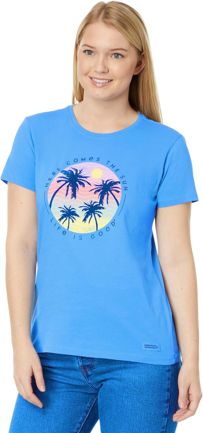 Футболка с короткими рукавами Here Comes The Sun Palms Crusher-Lite Life is Good, цвет Cornflower Blue
Футболка с короткими рукавами Here Comes The Sun Palms Crusher-Lite Life is Good, цвет Cornflower Blue