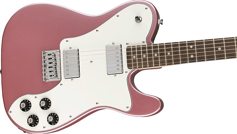 Электрогитара Squier Affinity Series Telecaster Deluxe, Laurel Fingerboard, White Pickguard, Burgundy Mist
Электрогитара Squier Affinity Series Telecaster Deluxe, Laurel Fingerboard, White Pickguard, Burgundy Mist