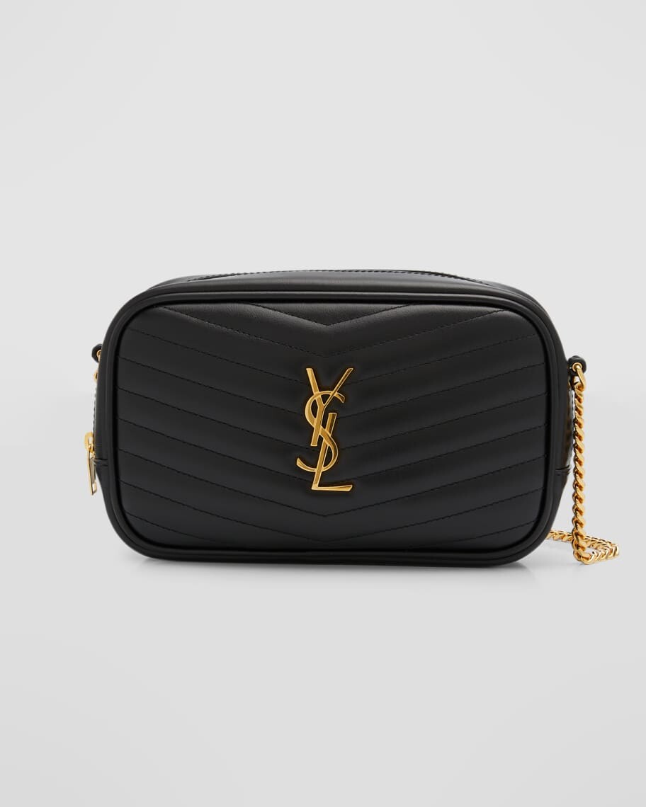 Мини-сумка для фотокамеры Lou из стеганой гладкой кожи Cuir Souple Brilliant Saint Laurent
Мини-сумка для фотокамеры Lou из стеганой гладкой кожи Cuir Souple Brilliant Saint Laurent