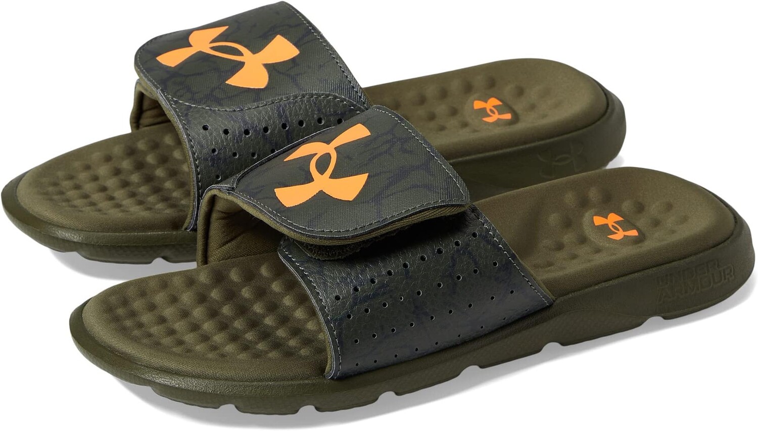 Сандалии Ignite 7 Slide Under Armour, цвет Marine Olive Drab Green/Marine Olive Drab Green/Orange Blast
Сандалии Ignite 7 Slide Under Armour, цвет Marine Olive Drab Green/Marine Olive Drab Green/Orange Blast