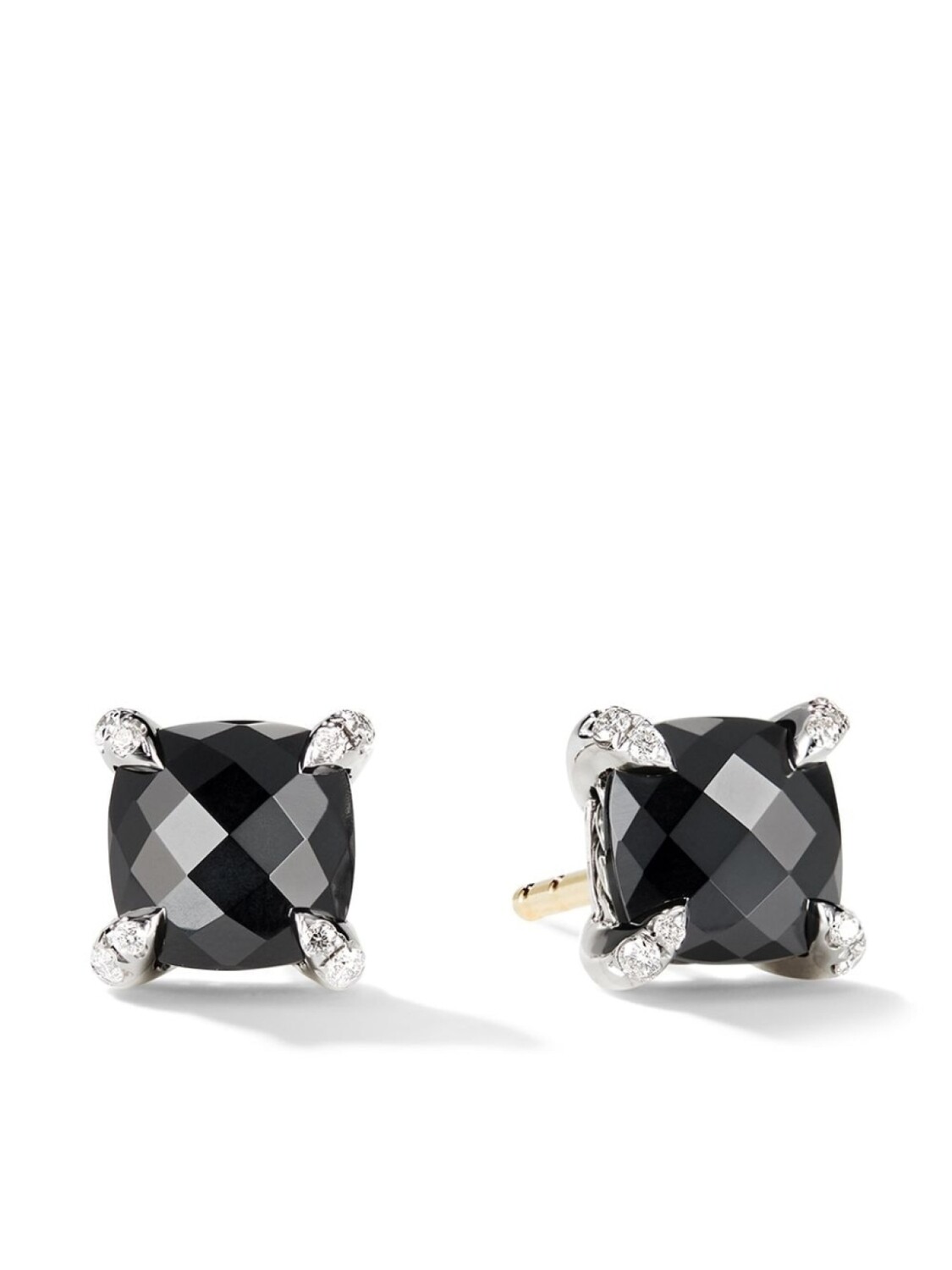 Серебряные серьги Petite Chatelaine с ониксами и бриллиантами David Yurman, черный
Серебряные серьги Petite Chatelaine с ониксами и бриллиантами David Yurman, черный