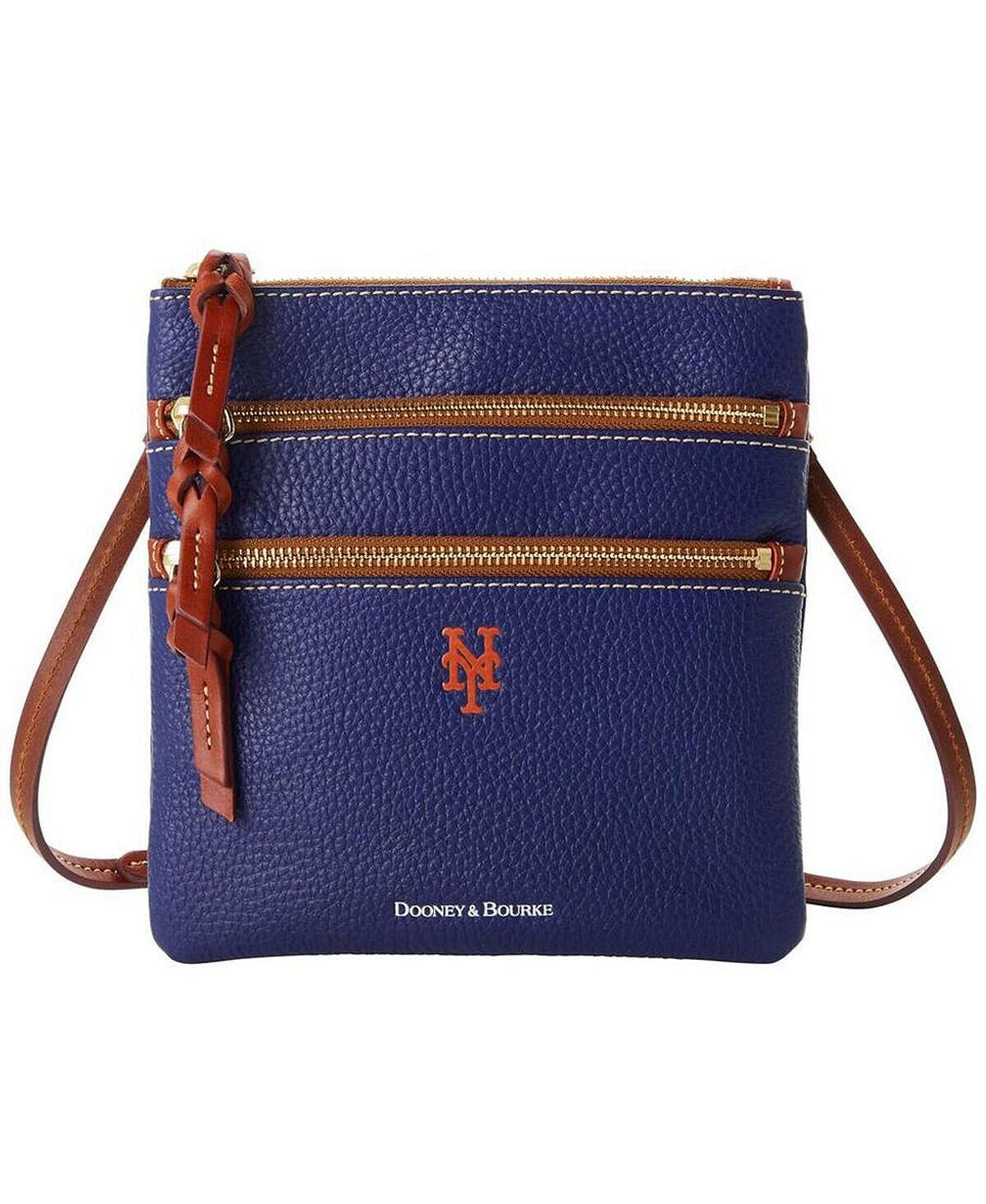 Женская сумка через плечо New York Mets Pebble с тройной молнией Dooney & Bourke
Женская сумка через плечо New York Mets Pebble с тройной молнией Dooney & Bourke