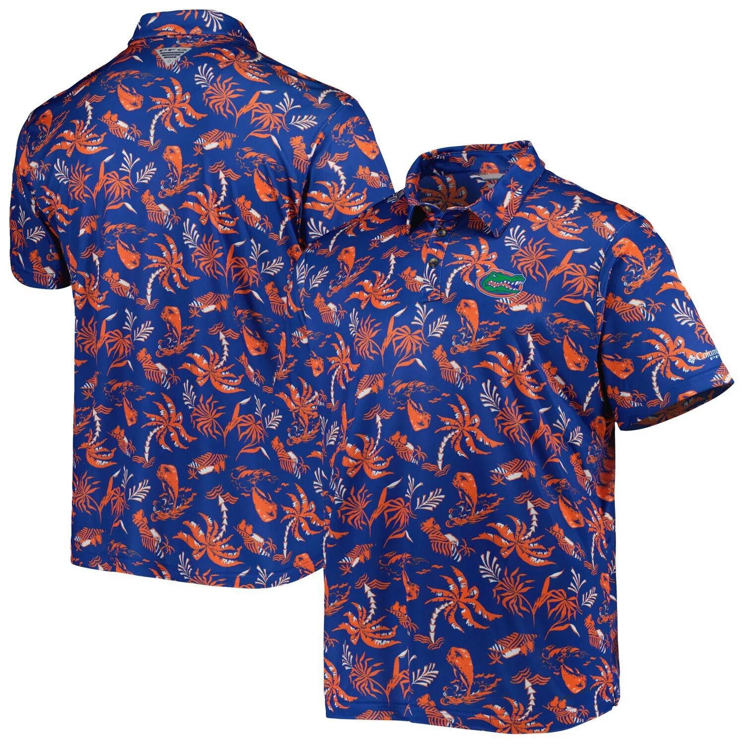 Мужская рубашка-поло Columbia Royal Florida Gators Super Terminal Tackle Omni-Shade
Мужская рубашка-поло Columbia Royal Florida Gators Super Terminal Tackle Omni-Shade