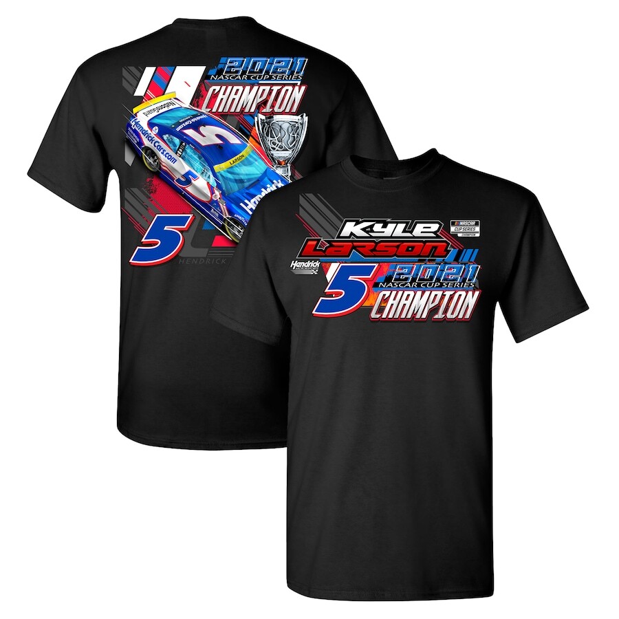 Футболка с коротким рукавом Hendrick Motorsports Team Collection Kyle Larson, черный
Футболка с коротким рукавом Hendrick Motorsports Team Collection Kyle Larson, черный
