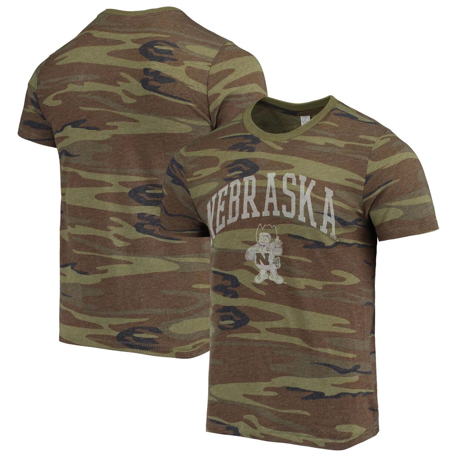 Мужская альтернативная одежда камуфляжная футболка Nebraska Huskers Arch Logo Tri-Blend
Мужская альтернативная одежда камуфляжная футболка Nebraska Huskers Arch Logo Tri-Blend