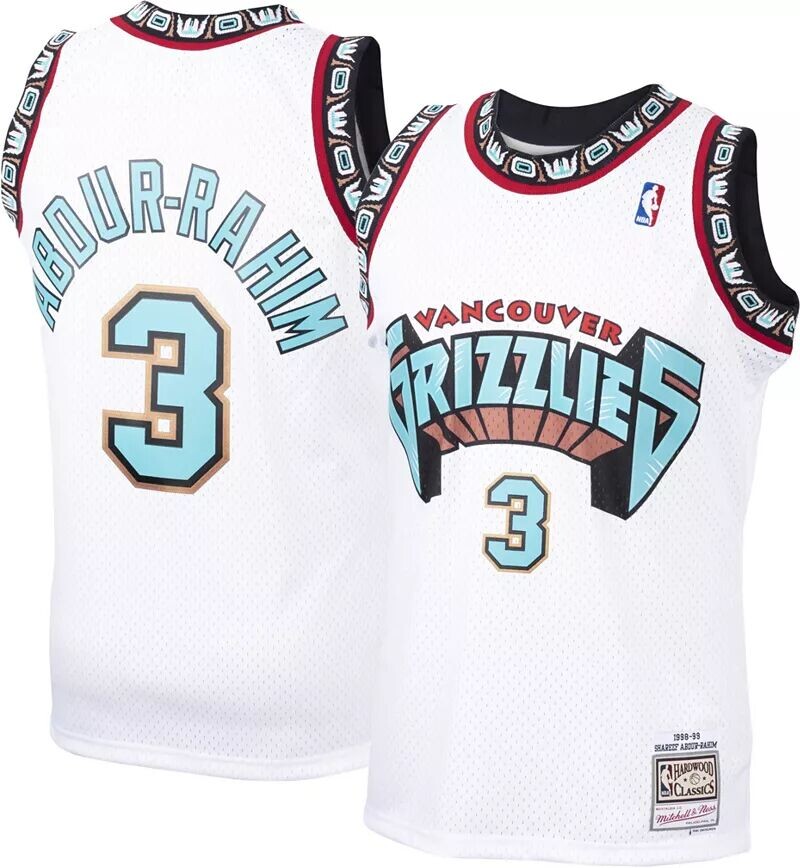 Мужская майка Mitchell & Ness Memphis Grizzlies 1996 года Шариф Абдур-Рахим #3 белого цвета из твердой древесины Classics Swingman
Мужская майка Mitchell & Ness Memphis Grizzlies 1996 года Шариф Абдур-Рахим #3 белого цвета из твердой древесины Classics Swingman