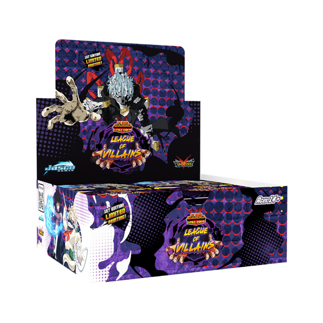 Карточная игра My Hero Academia CCG: League of Villains - Booster Box 1st Edition
Карточная игра My Hero Academia CCG: League of Villains - Booster Box 1st Edition