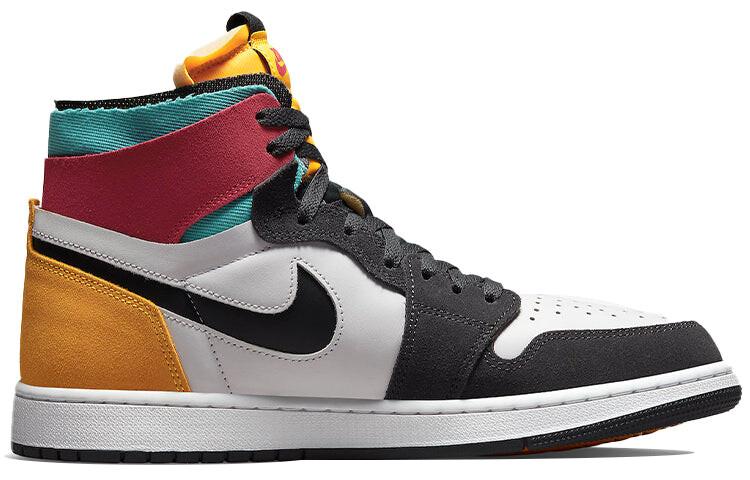 Кроссовки мужские Nike Air Jordan 1 Zoom Air Cmft баскетбольные, белый / зеленый / желтый
Кроссовки мужские Nike Air Jordan 1 Zoom Air Cmft баскетбольные, белый / зеленый / желтый