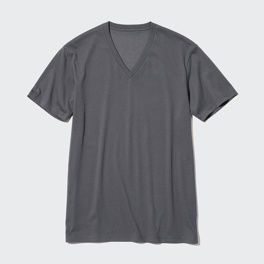 Футболка Uniqlo Variety T унисекс с v-образным вырезом и короткими рукавами, сине-серый
Футболка Uniqlo Variety T унисекс с v-образным вырезом и короткими рукавами, сине-серый