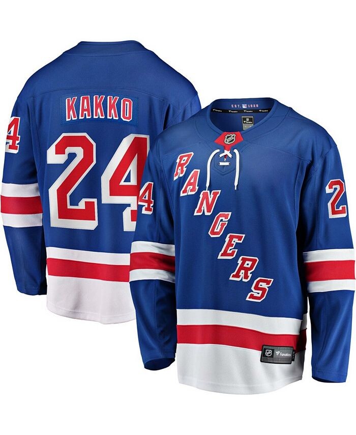 Мужская синяя футболка Kaapo Kakko New York Rangers Home Premier Breakaway Player Fanatics, синий
Мужская синяя футболка Kaapo Kakko New York Rangers Home Premier Breakaway Player Fanatics, синий