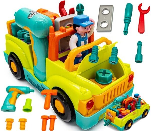 Набор для скручивания автомобильных винтов DIY игрушка для мальчика PakaNiemowlaka
Набор для скручивания автомобильных винтов DIY игрушка для мальчика PakaNiemowlaka