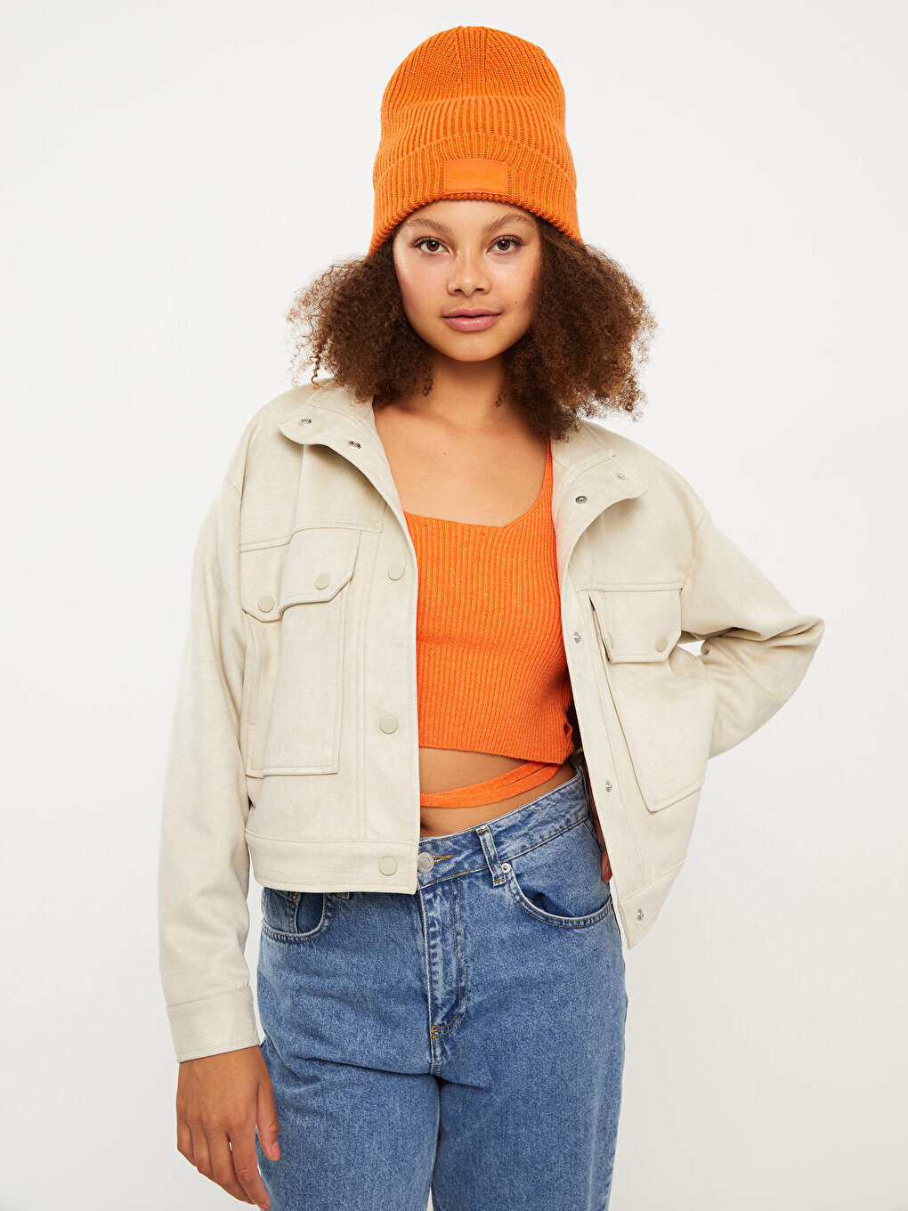 Однотонное женское кожаное пальто с высоким воротником и длинными рукавами LCW Casual, камень
Однотонное женское кожаное пальто с высоким воротником и длинными рукавами LCW Casual, камень