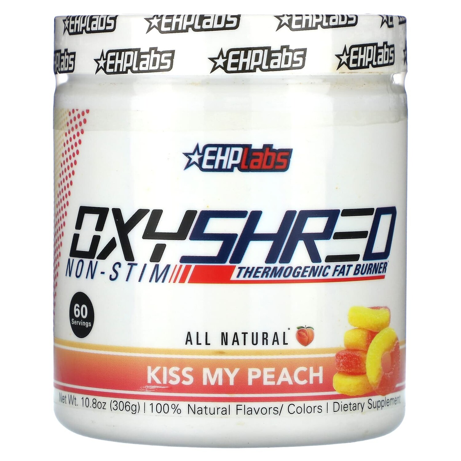 OxyShred, Non-Stim, термогенное средство для сжигания жира, Kiss My Peach, 306 г (10,8 унции), EHPlabs
OxyShred, Non-Stim, термогенное средство для сжигания жира, Kiss My Peach, 306 г (10,8 унции), EHPlabs