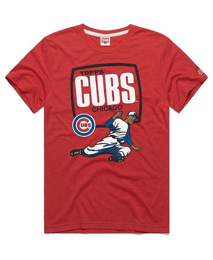 Мужская красная футболка с эффектом потертости Chicago Cubs Tri-Blend x Topps Homage, красный
Мужская красная футболка с эффектом потертости Chicago Cubs Tri-Blend x Topps Homage, красный