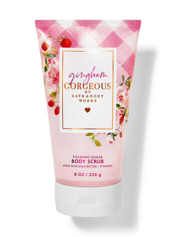 Пенообразующий сахарный скраб для тела Gingham Gorgeous, 8 oz / 226 g, Bath and Body Works
Пенообразующий сахарный скраб для тела Gingham Gorgeous, 8 oz / 226 g, Bath and Body Works