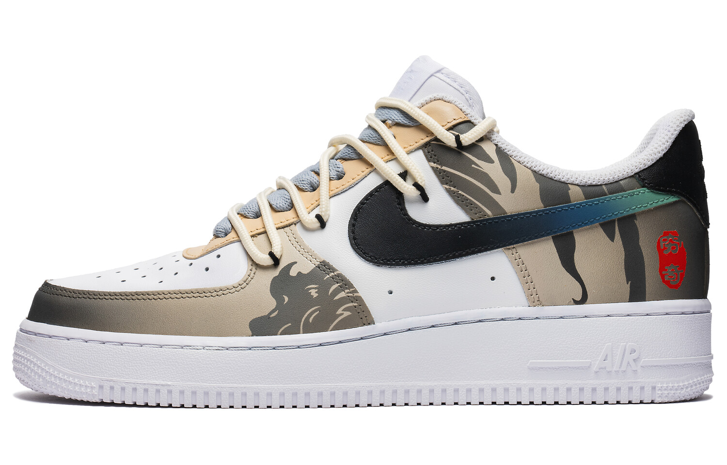 Кроссовки Nike Air Force 1 Skateboarding Shoes Women's Low-top Khaki Black And Blue, хаки
Кроссовки Nike Air Force 1 Skateboarding Shoes Women's Low-top Khaki Black And Blue, хаки