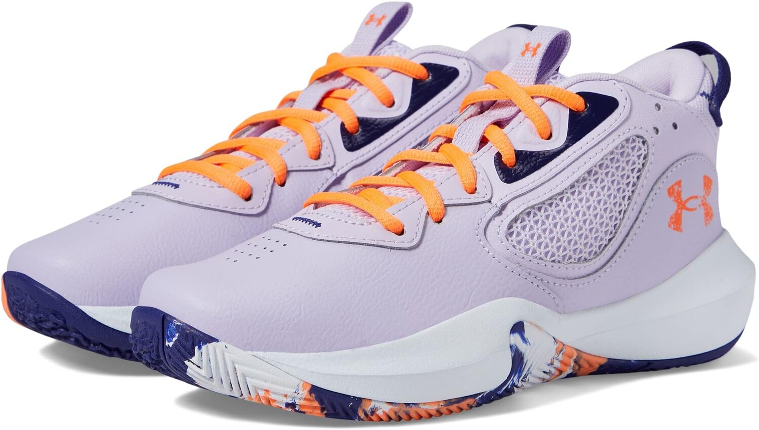 Кроссовки Under Armour Kids Lockdown 6 Sneakers Under Armour, цвет Nebula Purple/Sonar Blue/Orange Blast
Кроссовки Under Armour Kids Lockdown 6 Sneakers Under Armour, цвет Nebula Purple/Sonar Blue/Orange Blast