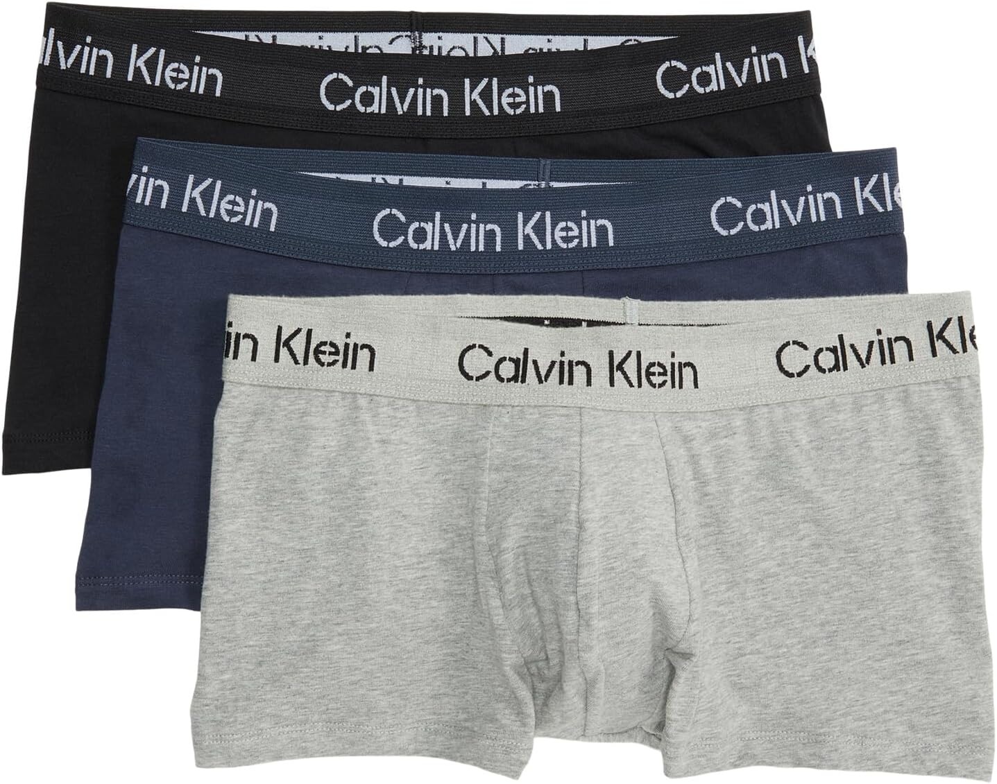 Трусы Khakis Cotton Stretch Low Rise Trunks 3-Pack Calvin Klein Underwear, цвет Black/Speakeasy/Grey Heather
Трусы Khakis Cotton Stretch Low Rise Trunks 3-Pack Calvin Klein Underwear, цвет Black/Speakeasy/Grey Heather