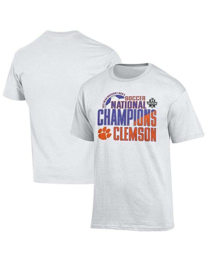 Мужская белая футболка Clemson Tigers 2021 NCAA Men's Soccer National Champions, белый
Мужская белая футболка Clemson Tigers 2021 NCAA Men's Soccer National Champions, белый