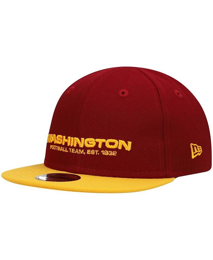 Регулируемая шапка Washington Football Team My 1St 9Fifty для новорожденных New Era, бордовый/золотой
Регулируемая шапка Washington Football Team My 1St 9Fifty для новорожденных New Era, бордовый/золотой