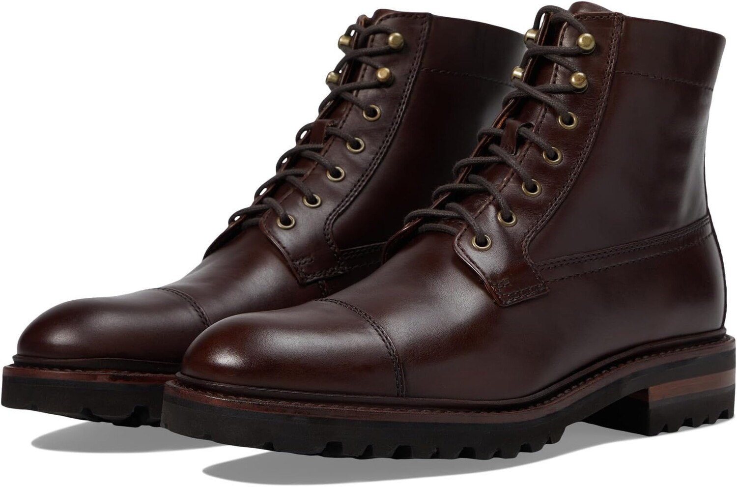Ботинки на шнуровке Dudley Lug Cap Toe Boot Johnston & Murphy Collection, цвет Dark Brown Full Grain
Ботинки на шнуровке Dudley Lug Cap Toe Boot Johnston & Murphy Collection, цвет Dark Brown Full Grain