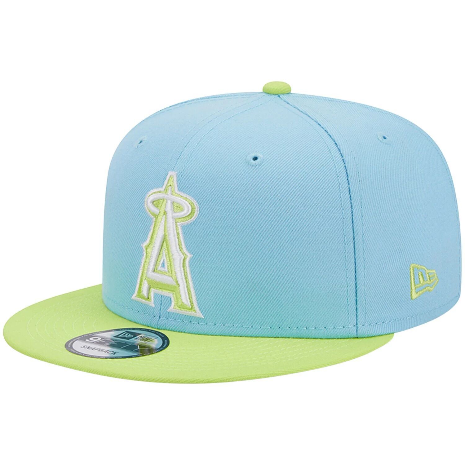 Мужская базовая двухцветная кепка New Era светло-синяя/неоново-зеленая Los Angeles Angels Spring, двухцветная шляпа Snapback 9FIFTY
Мужская базовая двухцветная кепка New Era светло-синяя/неоново-зеленая Los Angeles Angels Spring, двухцветная шляпа Snapback 9FIFTY