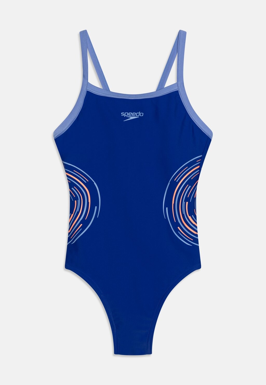 Купальник Girls Plastisol Placement Thinstrap Muscleback Speedo, цвет curious blue/disco peach
Купальник Girls Plastisol Placement Thinstrap Muscleback Speedo, цвет curious blue/disco peach