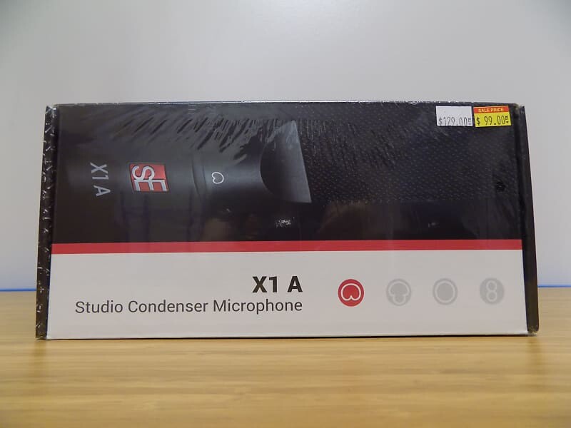 Студийный микрофон sE Electronics X1 A Large Diaphragm Cardioid Condenser Microphone
Студийный микрофон sE Electronics X1 A Large Diaphragm Cardioid Condenser Microphone
