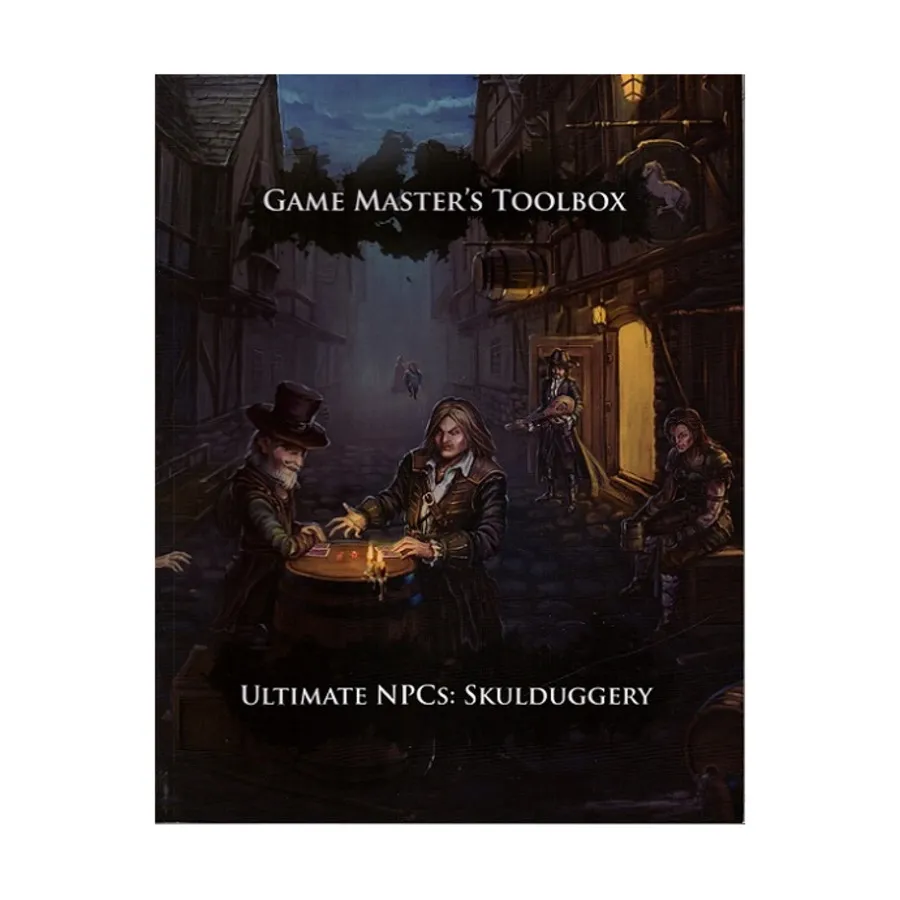 Ultimate NPC - Skulduggery (5e, 1st Printing), Game Master's Toolbox (5e), твердый переплет
Ultimate NPC - Skulduggery (5e, 1st Printing), Game Master's Toolbox (5e), твердый переплет