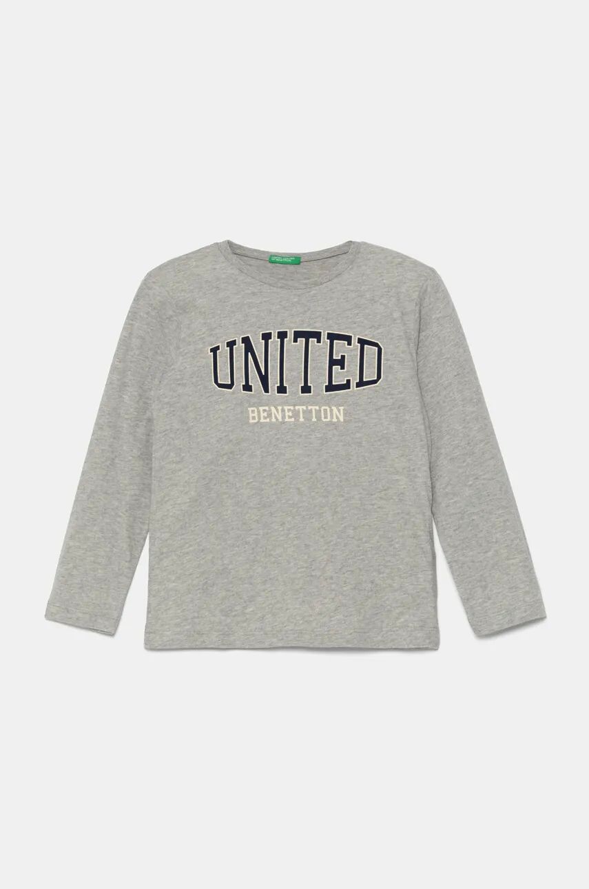 Хлопковая рубашка с длинными рукавами United Colors of Benetton для мальчиков, серый
Хлопковая рубашка с длинными рукавами United Colors of Benetton для мальчиков, серый