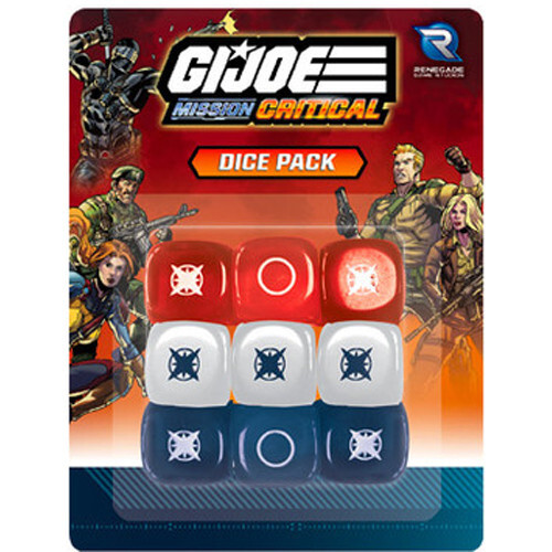 Настольная игра Renegade Game Studios G.I. JOE: Mission Critical - Dice Pack (9)
Настольная игра Renegade Game Studios G.I. JOE: Mission Critical - Dice Pack (9)