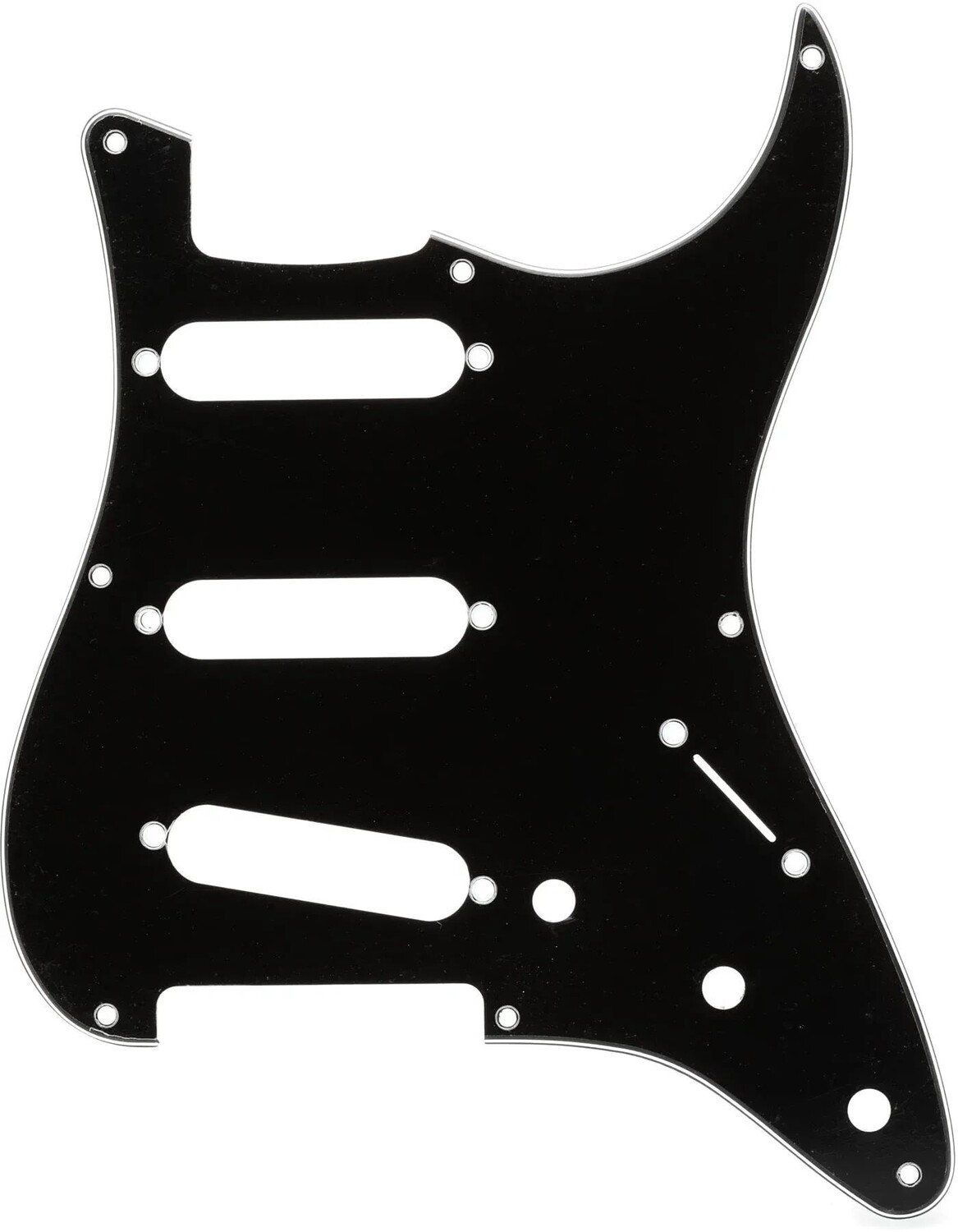 Накладка Stratocaster S/S/S с 8 отверстиями в винтажном стиле 50-х годов — черная
Накладка Stratocaster S/S/S с 8 отверстиями в винтажном стиле 50-х годов — черная