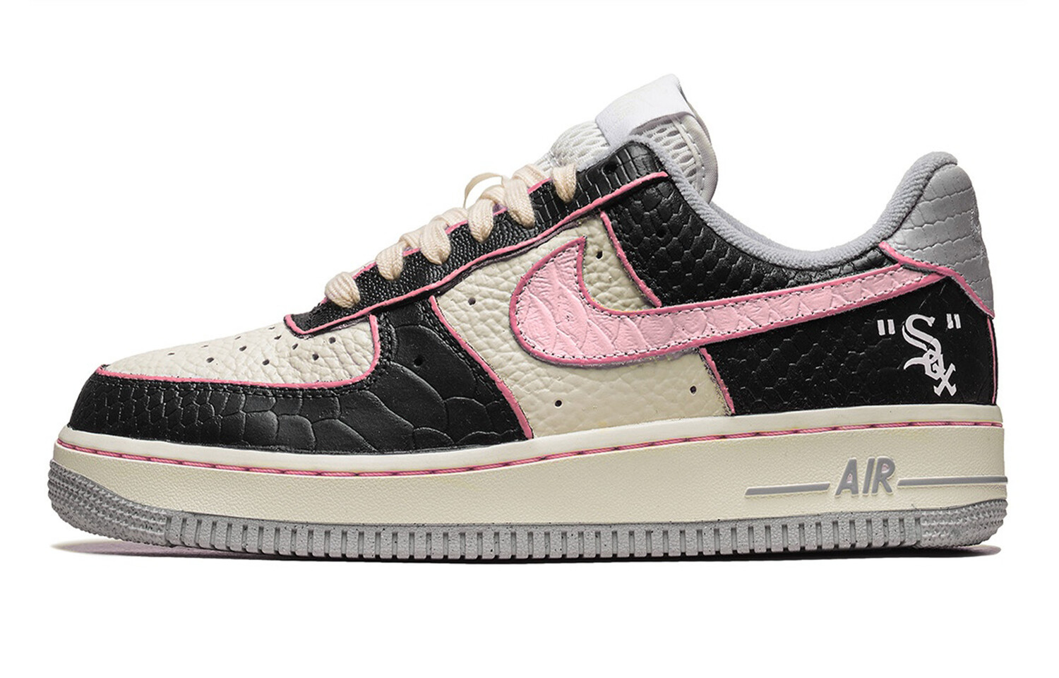 Кроссовки Nike Air Force 1 Skateboarding Shoes Women's Low-top Black/pink, черный/розовый
Кроссовки Nike Air Force 1 Skateboarding Shoes Women's Low-top Black/pink, черный/розовый