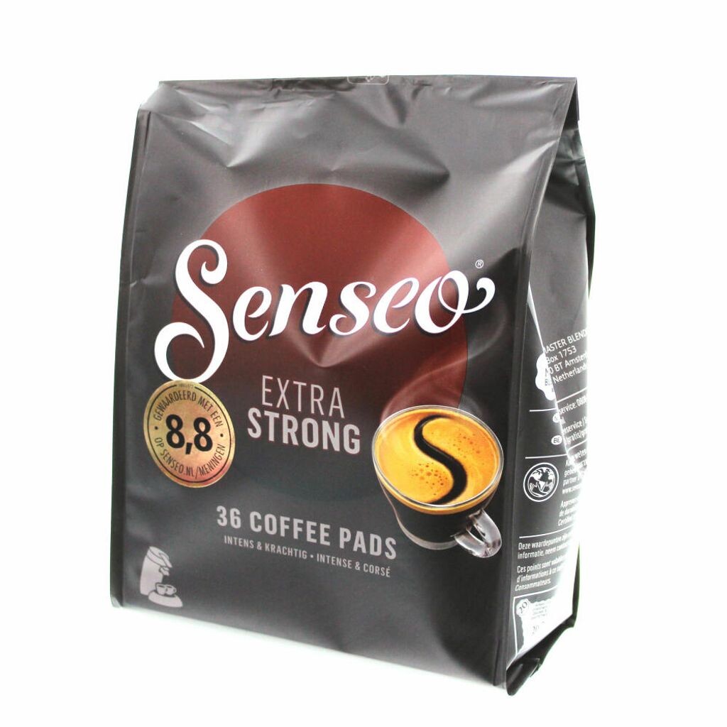 Кофейные подушечки Senseo Extra Strong / Экстракрепкий, интенсивный и насыщенный вкус, кофе для кофемашин, 36 подушечек
Кофейные подушечки Senseo Extra Strong / Экстракрепкий, интенсивный и насыщенный вкус, кофе для кофемашин, 36 подушечек
