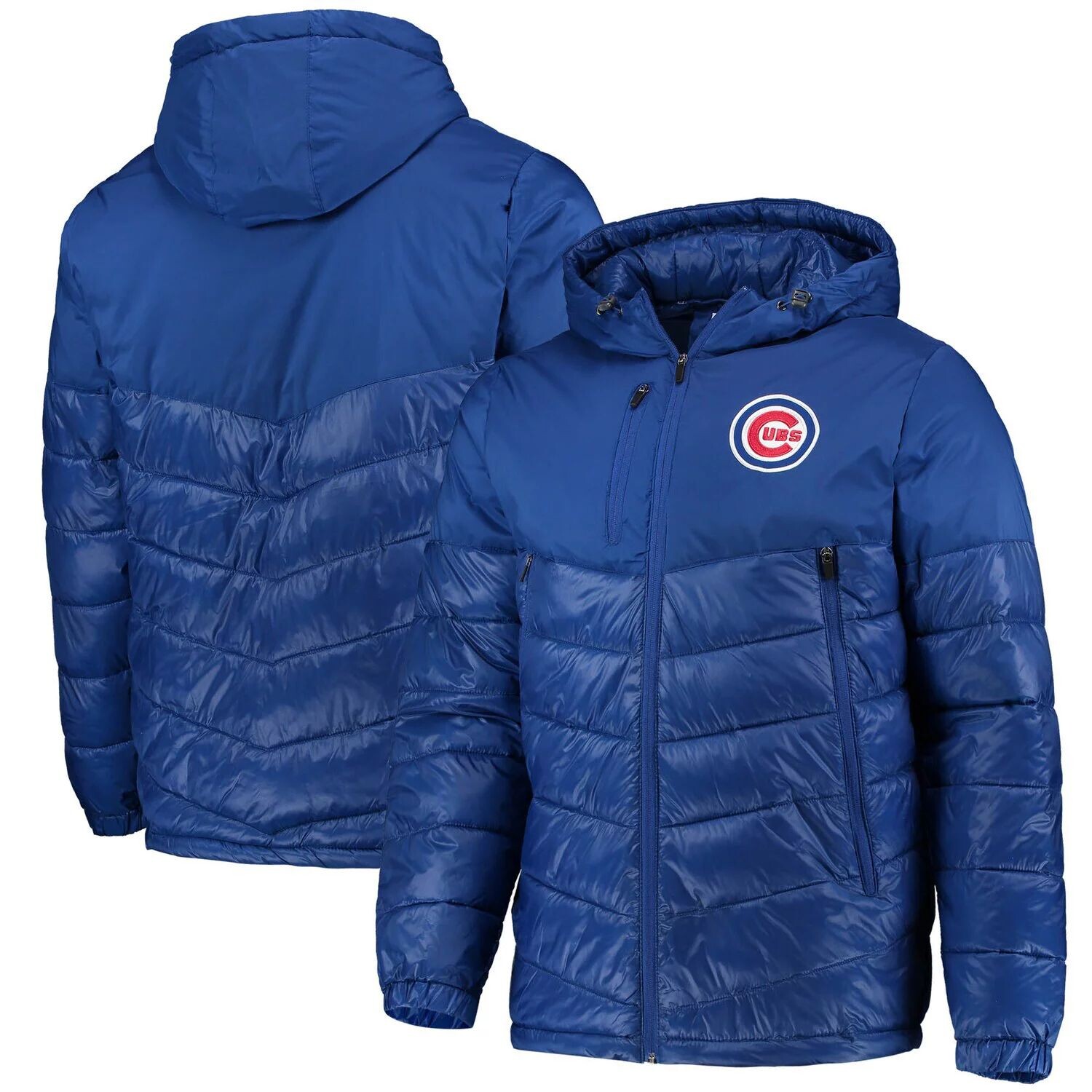 Мужская спортивная куртка Carl Banks Royal Chicago Cubs Storm Hoodie с молнией во всю длину и пуховик G-III
Мужская спортивная куртка Carl Banks Royal Chicago Cubs Storm Hoodie с молнией во всю длину и пуховик G-III