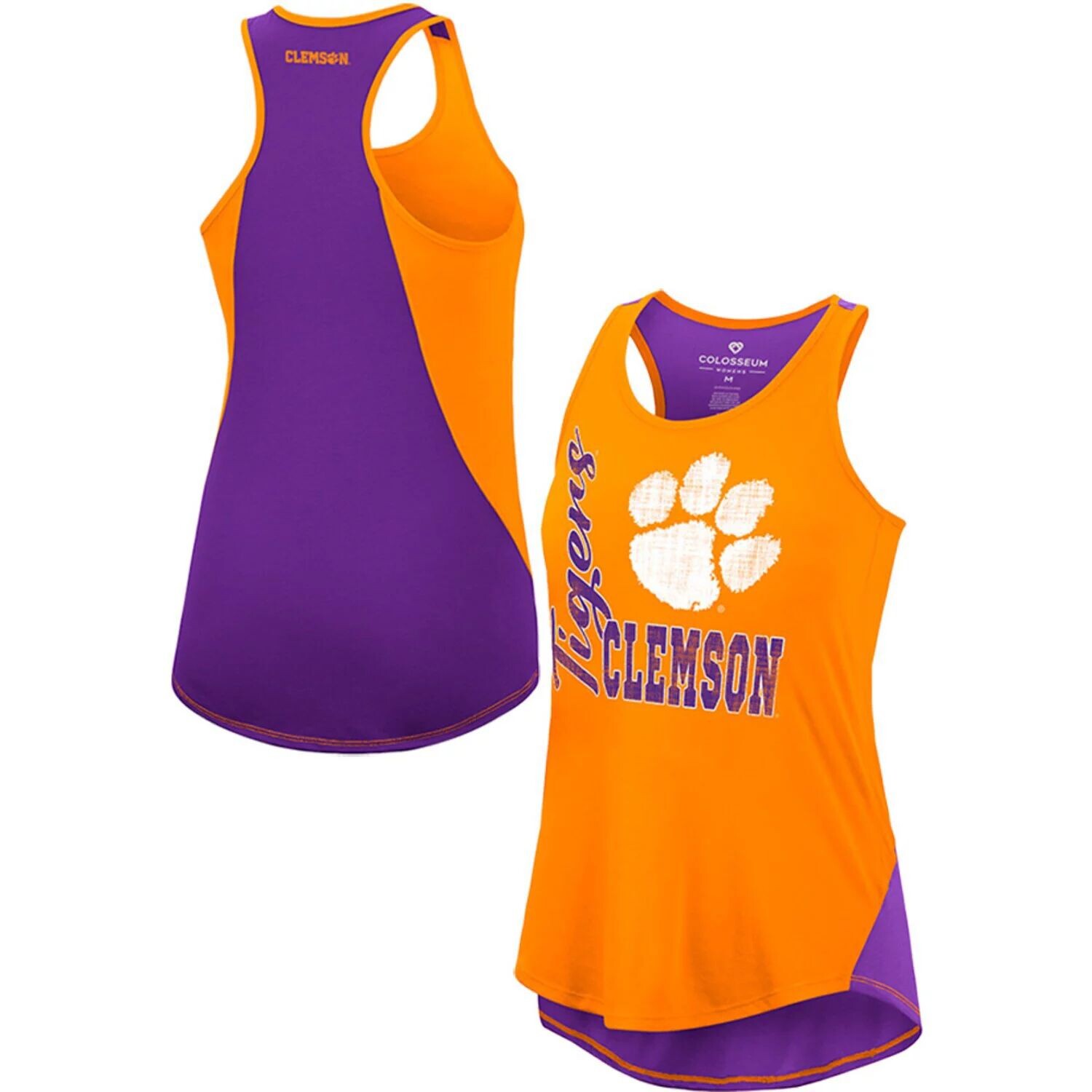 Женская майка Colosseum оранжевого/фиолетового цвета Clemson Tigers George Glass 2-Hit с овальным вырезом и открытой спиной Colosseum, Оранжевый
Женская майка Colosseum оранжевого/фиолетового цвета Clemson Tigers George Glass 2-Hit с овальным вырезом и открытой спиной Colosseum, Оранжевый