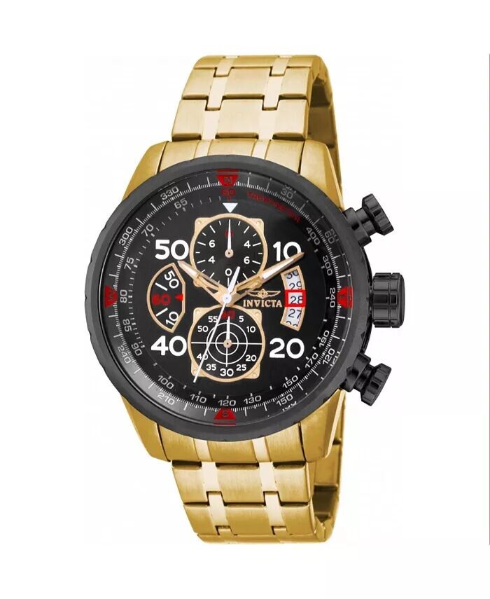 Мужские часы 17206 Aviator с кварцевым хронографом и черным циферблатом Invicta, черный
Мужские часы 17206 Aviator с кварцевым хронографом и черным циферблатом Invicta, черный