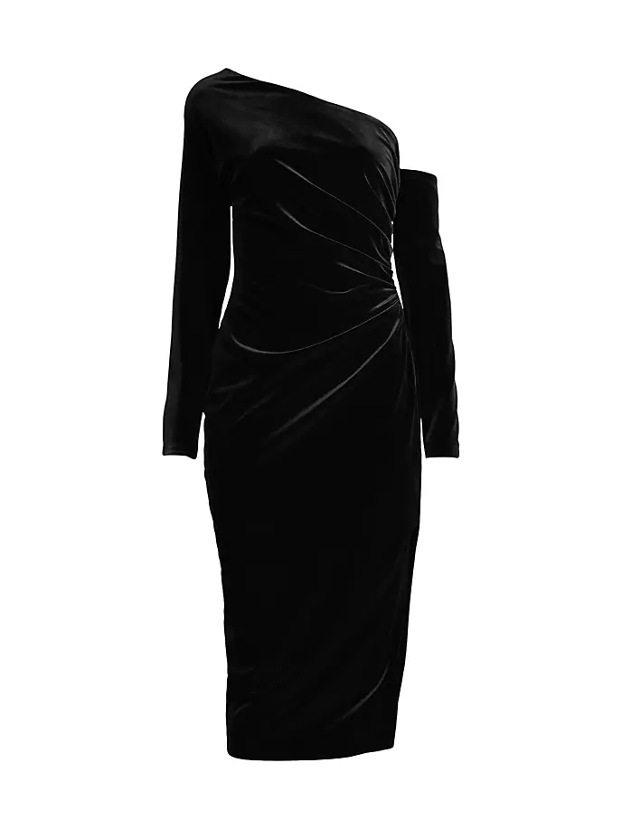 Асимметричное бархатное коктейльное платье для светских мероприятий Donna Karan New York, черный
Асимметричное бархатное коктейльное платье для светских мероприятий Donna Karan New York, черный