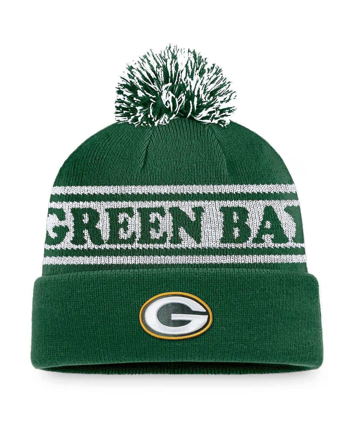 Мужская вязаная шапка с манжетами и помпоном Green Bay Packers Sport Resort Fanatics
Мужская вязаная шапка с манжетами и помпоном Green Bay Packers Sport Resort Fanatics